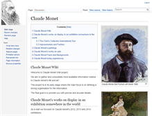 Tablet Screenshot of claude-monet.org